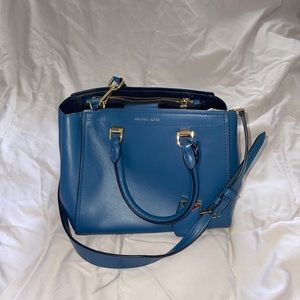 MK Blue Crossbody Bag
